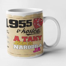 Hrnek - 1955 v kostce pro ženu