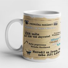 Hrnek - 1950 v kostce pro muže Hrnek - 1950 v kostce pro muže
