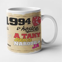 Hrnek - 1994 v kostce pro ženu
