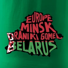 Mapy - názvy měst - Bělorusko