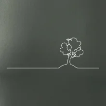 Strom s ptáčkem linka