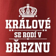 Králové se rodí v březnu