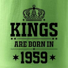 Kings are born in 1959