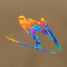 Skokan na lyžích splash