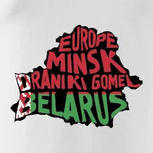 Mapy - názvy měst - Bělorusko