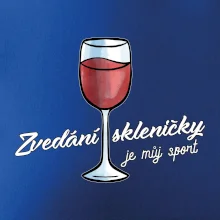 Zvedání skleničky je můj sport