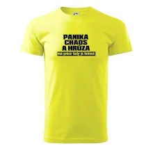 Panika, chaos a hrůza