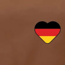Germany love malé - Německá vlajka