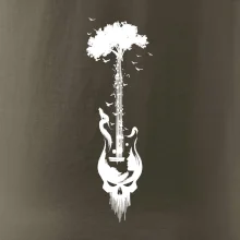 Kytara strom a lebka