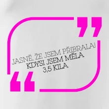 Jasně, že jsem přibrala