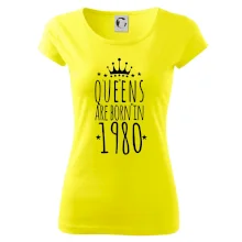 Queens are born in 1980