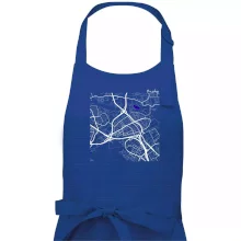 Praha - 14100 mapa s vodními toky