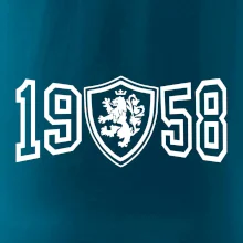 Narozeninový motiv - znak - 1958