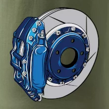 Auto kotoučová brzda