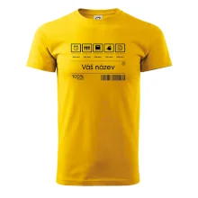 Čárový kód - Vlastní text