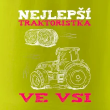 Traktoristka - nejjepší ve vsi