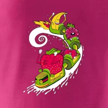 Milkshake vlak kreslený (Pecka design)