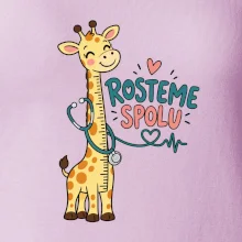 Rosteme spolu - žirafa se stetoskopem