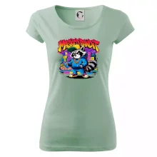 Mýval - masked bandit grafitti