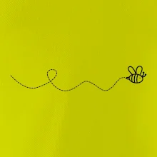 Dráha letu včely - vlnovka