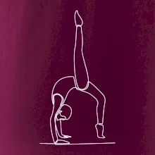 Gymnastika na rukou jedním tahem