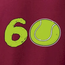 Tenis kulaté narozeniny 60
