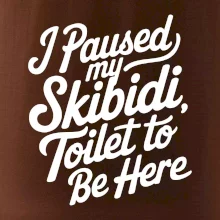 I Paused My Skibidi Toilet to be Here