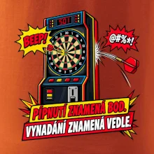 Pípnutí znamená bod. Vynadání znamená vedle