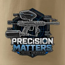 Technický nákres precision matters paintball