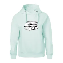 Knihy černobílé na sobě