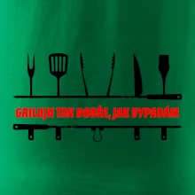 Griluju tak dobře, jak vypadám