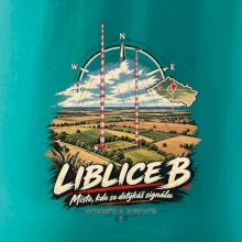 Liblice B vysílače v české krajině