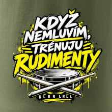Když nemluvím trénuju rudimenty - bubenické paličky