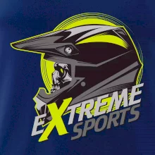 Motocross extreme sports helma