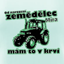 Od narození zemědělec, mám to v krvi