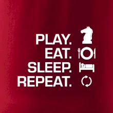 Eat sleep play - šachy