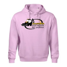 Bagrista v kruhu - vlastní nápis