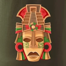 Mayové maska červené uši