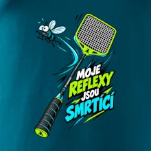 Badminton smrtící reflexy