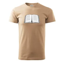 Kniha černobílá otevřená s textem