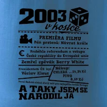 2003 v kostce