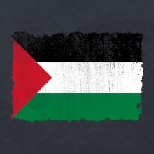Palestina vlajka - odřená