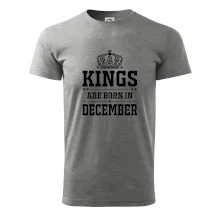 Kings are born in December