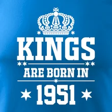 Kings are born in 1951