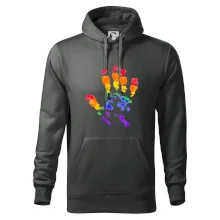LGBT hand print