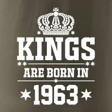Kings are born in 1963