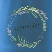 Nevěsta květinový kruh zelený