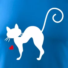 Zamilovaná kočka prohnutá