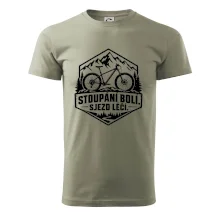 Stoupání bolí sjezd léčí - horské kolo