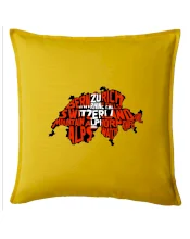 Mapy - názvy měst - Švýcarsko